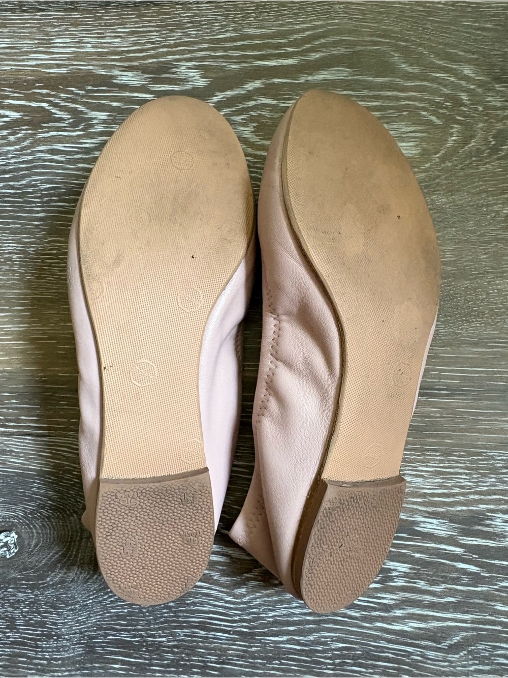 Tory Burch Pink Leather Liana Ballet Flats - Picture 5 of 7